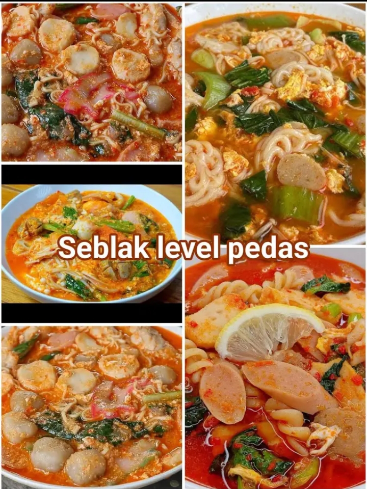 Resep Seblak Level Pedas